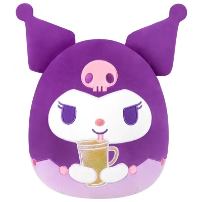 Squishmallows Hello Kitty and Friends Plüschfigur Kuromi Cup - 30 cm