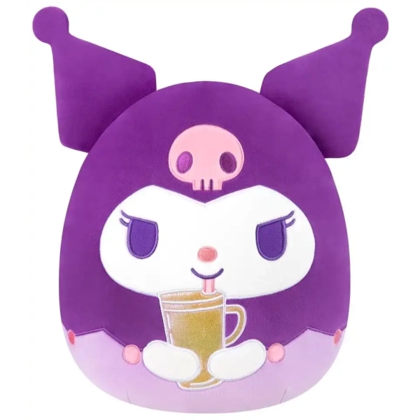 Squishmallows Hello Kitty and Friends Plüschfigur Kuromi Cup - 30 cm