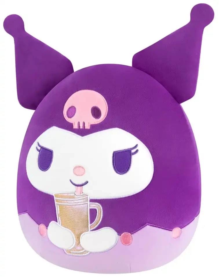 Squishmallows Hello Kitty and Friends Plüschfigur Kuromi Cup - 30 cm