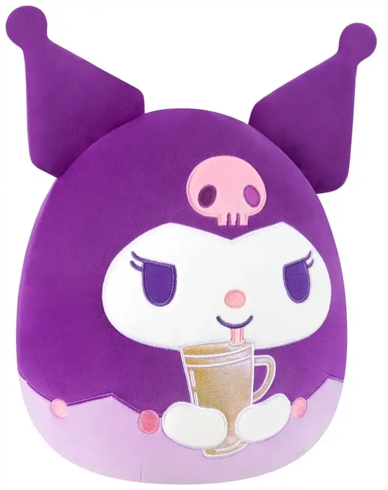Squishmallows Hello Kitty and Friends Plüschfigur Kuromi Cup - 30 cm