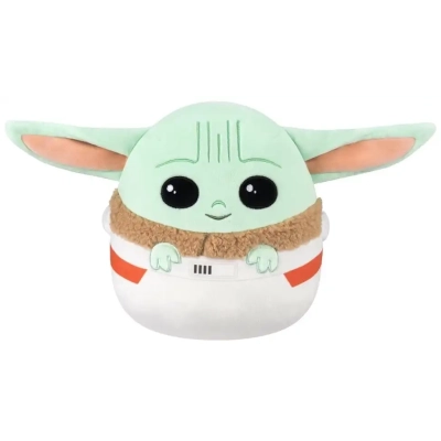 Squishmallows Star Wars Plüschfigur Grogu im Tragebeutel - 20 cm