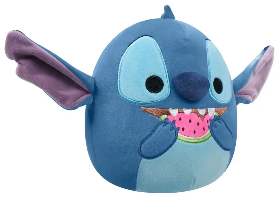 Squishmallows Lilo & Stitch Plüschfigur Stitch mit Wassermelone - 20 cm