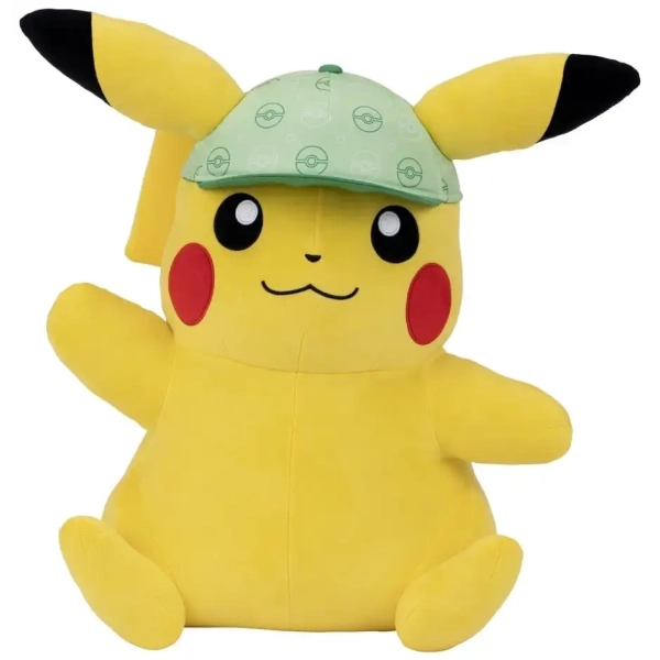 Pokémon Plüschfigur Pikachu mit Hut - 61 cm
