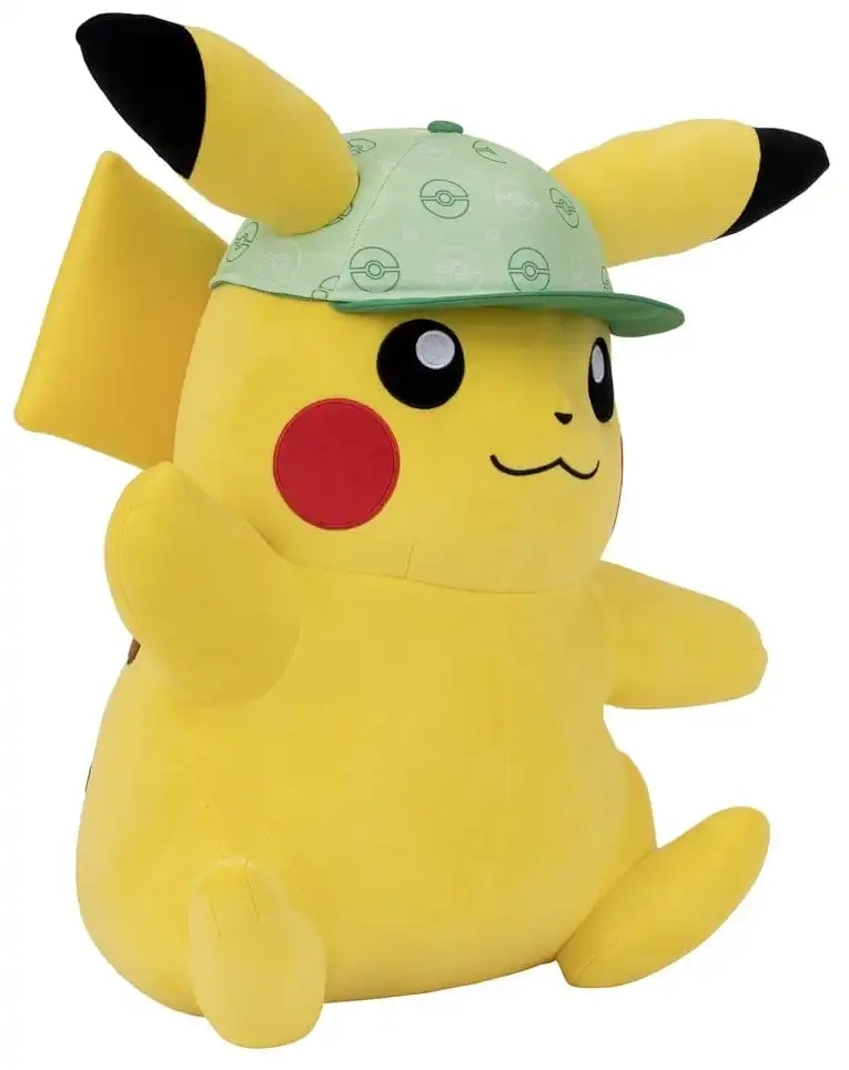 Pokémon Plüschfigur Pikachu mit Hut - 61 cm