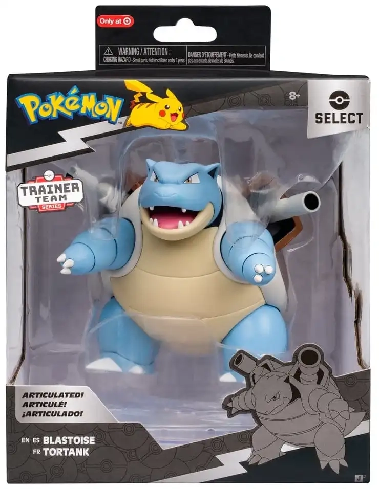 Pokémon Select: Turtok - Super-Articulated Actionfigur