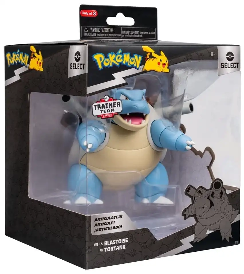 Pokémon Select: Turtok - Super-Articulated Actionfigur