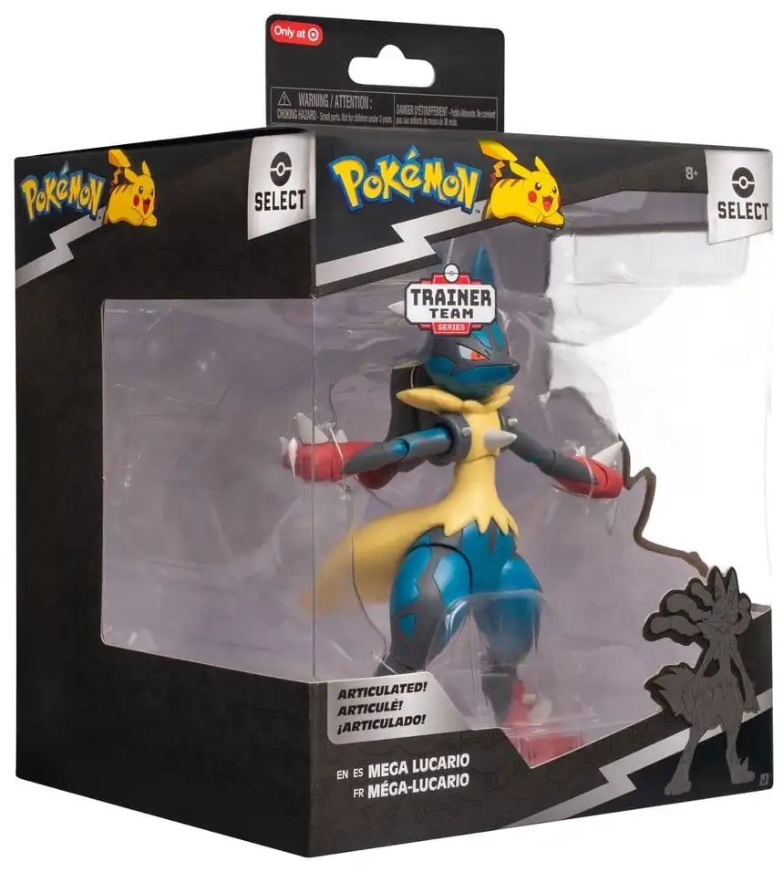Pokémon Select: Mega-Lucario - Super-Articulated Actionfigur