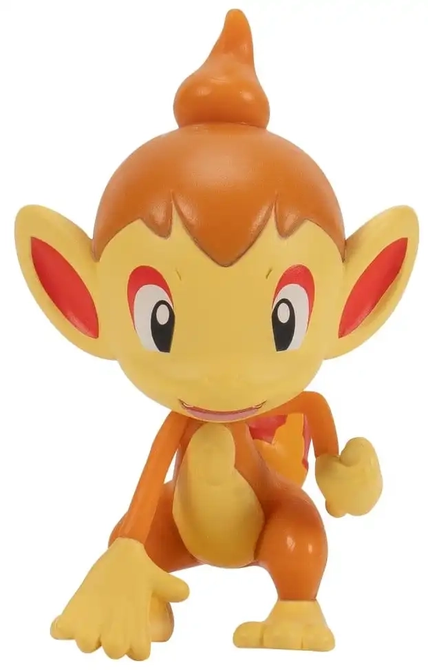 Pokémon Battle Figure Set - Panflam, Trasla & Porygon - 3er-Pack