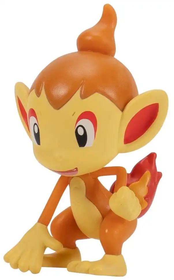 Pokémon Battle Figure Set - Panflam, Trasla & Porygon - 3er-Pack