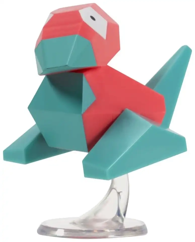 Pokémon Battle Figure Set - Panflam, Trasla & Porygon - 3er-Pack
