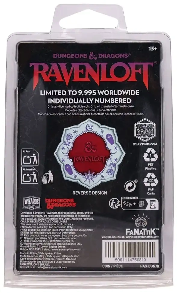 Dungeons & Dragons Sammelmünze Ravenloft - Limited Edition