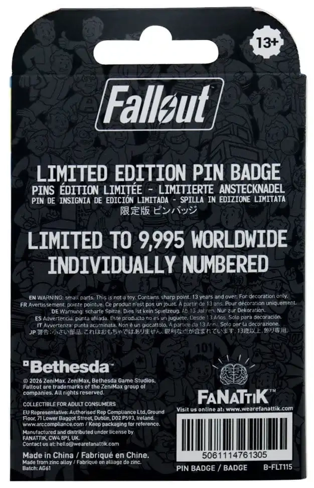 Fallout Ansteck-Pin Vault Door 111 - Limited Edition