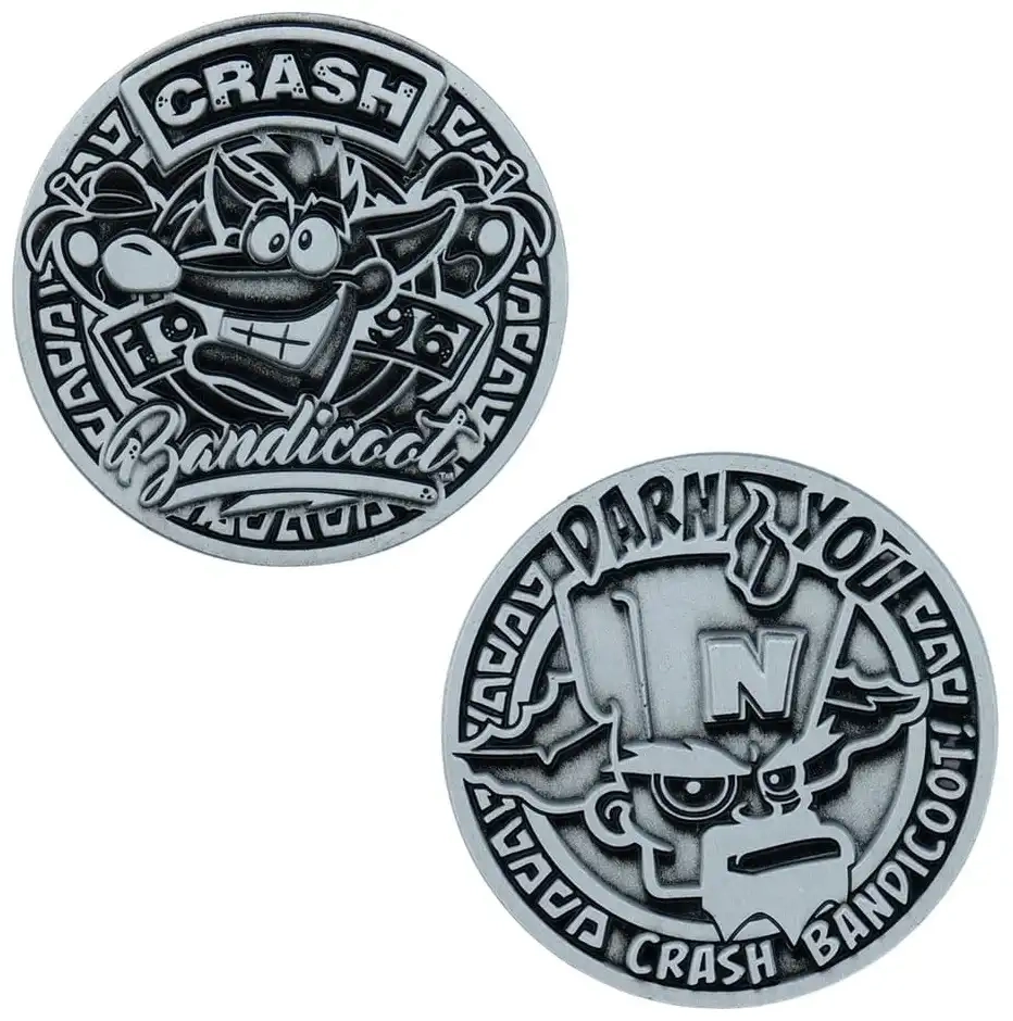 Crash Bandicoot Präsentationsmünze - 30th Anniversary - Limited Edition