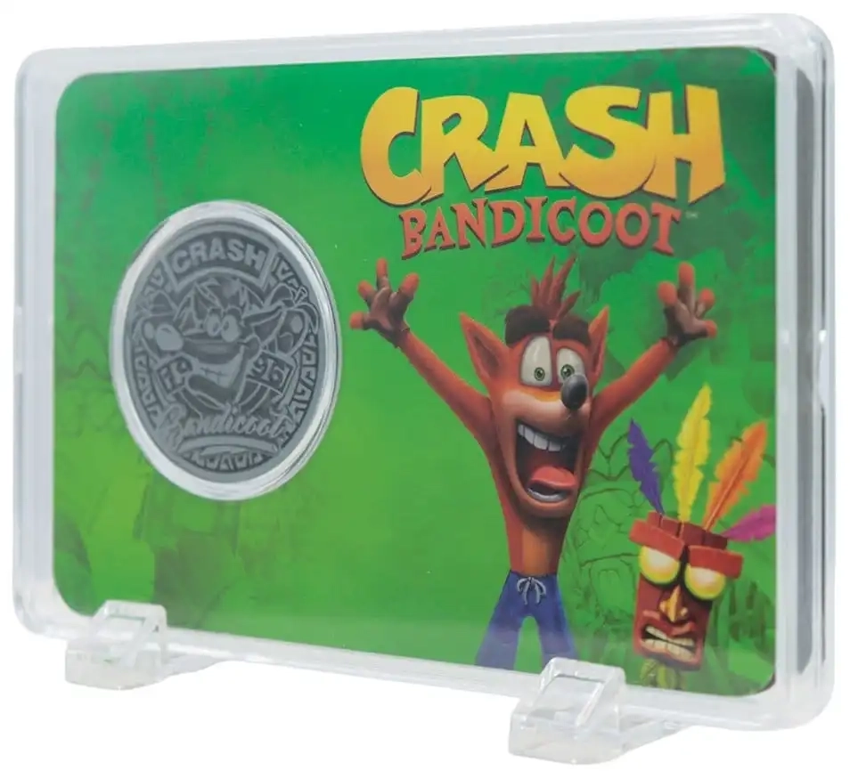 Crash Bandicoot Präsentationsmünze - 30th Anniversary - Limited Edition