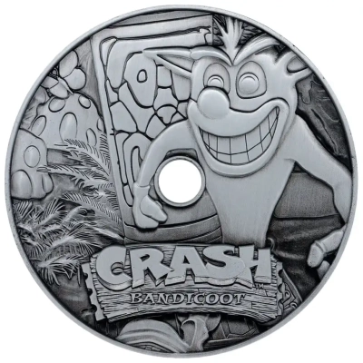 Crash Bandicoot Metall-CD-ROM-Replik - Limited Edition - 11 cm
