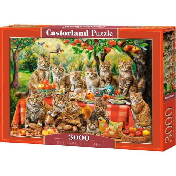 Cat Family Reunion - 3000 Teile