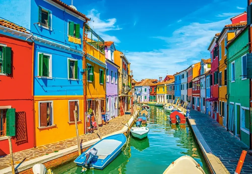 Bunte Farben von Burano