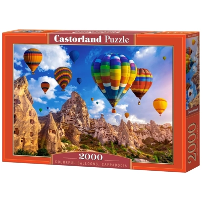 Farbenfrohe Ballons, Kappadokien