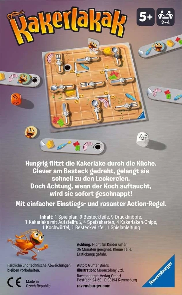 Kakerlakak - Mitbringspiel - DE