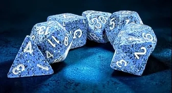 Speckled Ocean Stone RPG-Würfelset - 7 Würfel