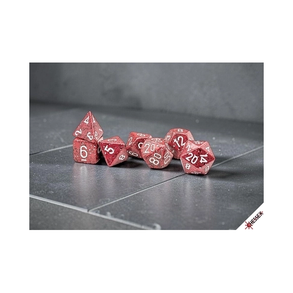 Speckled Lava Stone RPG-Würfelset - 7 Würfel