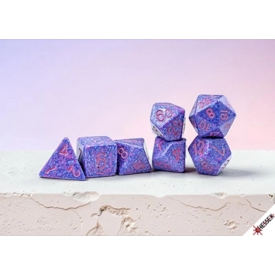 Speckled Purple Passion RPG-Würfelset - 7 Würfel