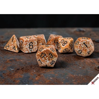 Speckled Rust RPG-Würfelset - 7 Würfel