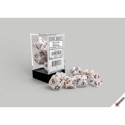 Speckled Birthday RPG-Würfelset - 7 Würfel