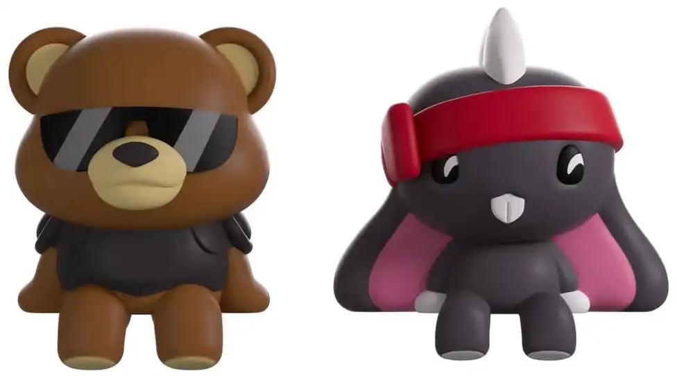 Valorant Vinylfiguren TactiBear & TactiBunny - 6 cm