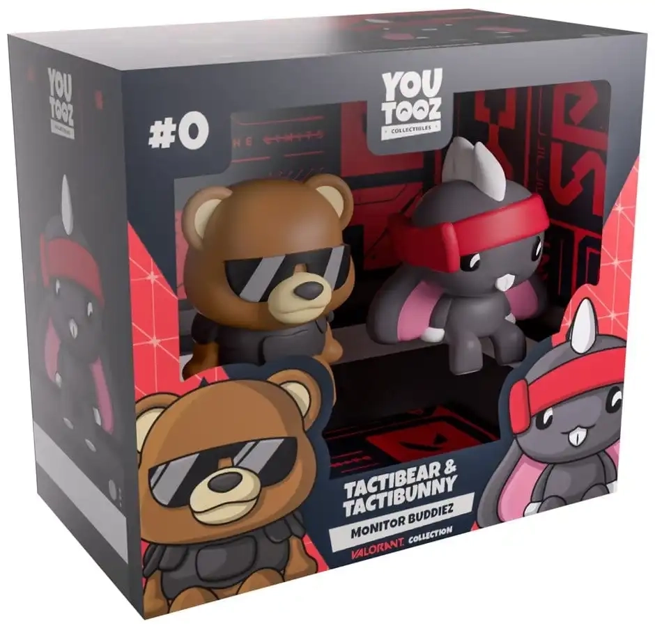 Valorant Vinylfiguren TactiBear & TactiBunny - 6 cm