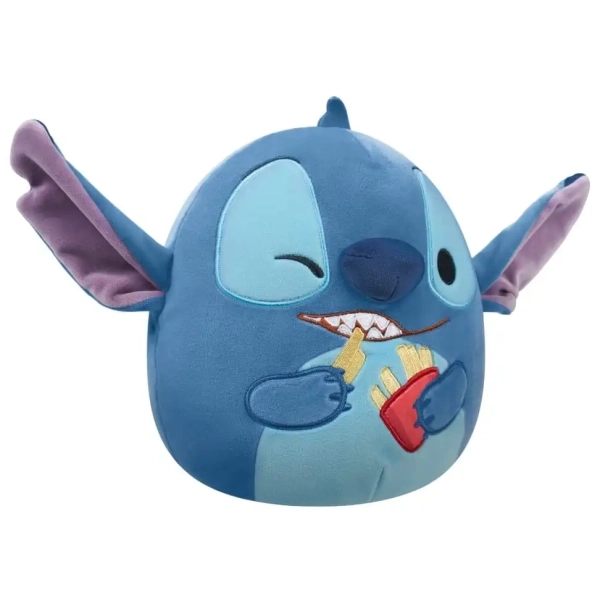 Squishmallows Lilo & Stitch Plüschfigur Stitch mit Pommes Frites - 20 cm