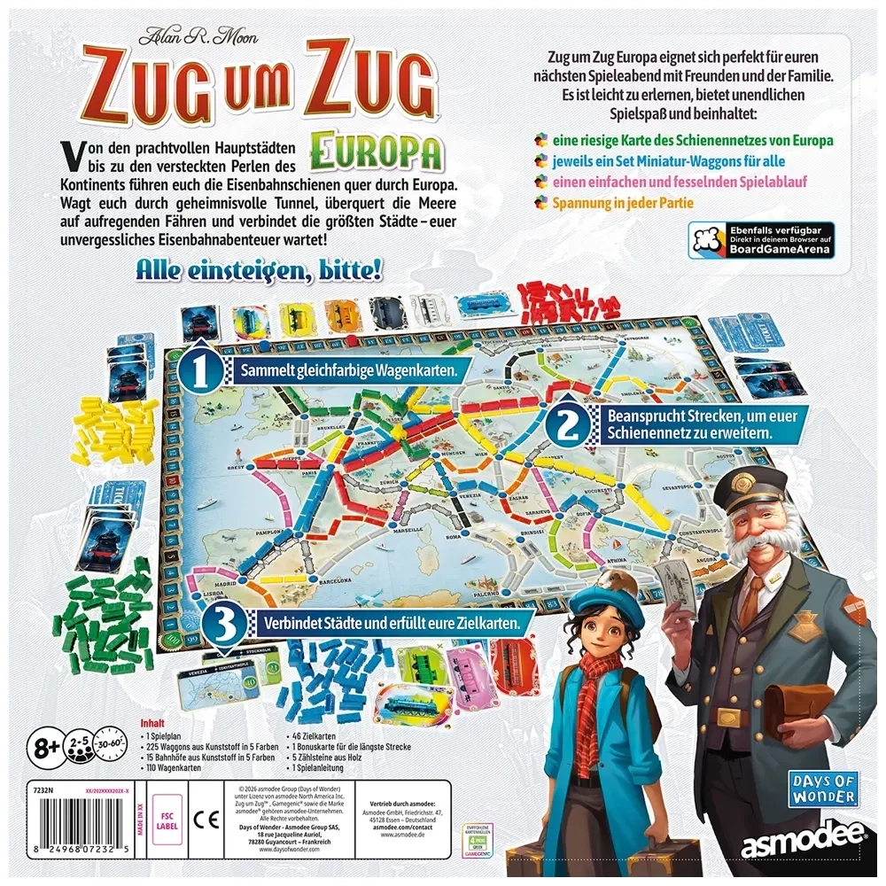 Zug um Zug Europa - DE