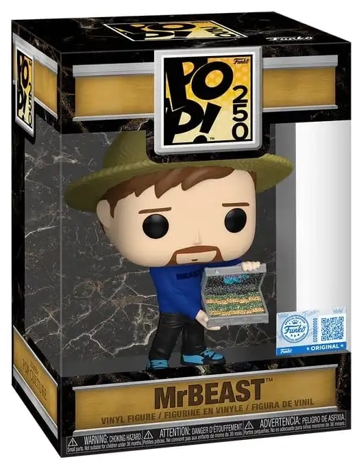 Funko POP! Icons: MrBeast - DGLT - 9 cm