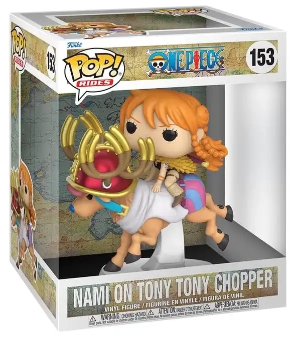 Funko POP! Rides Deluxe: One Piece - Nami & Chopper - 15 cm