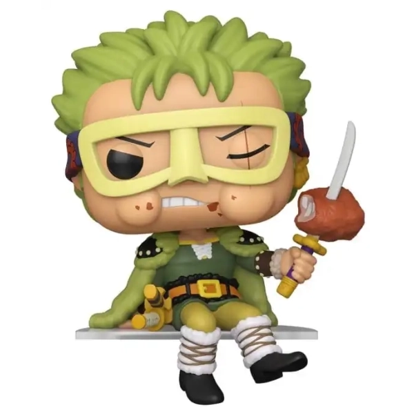 Funko POP! One Piece - Roronoa Zoro Shelf Sitter - 9 cm