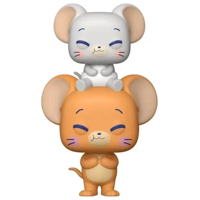 Tom & Jerry Gokko - Funko POP! Animation Jerry with Nibbles - 9 cm