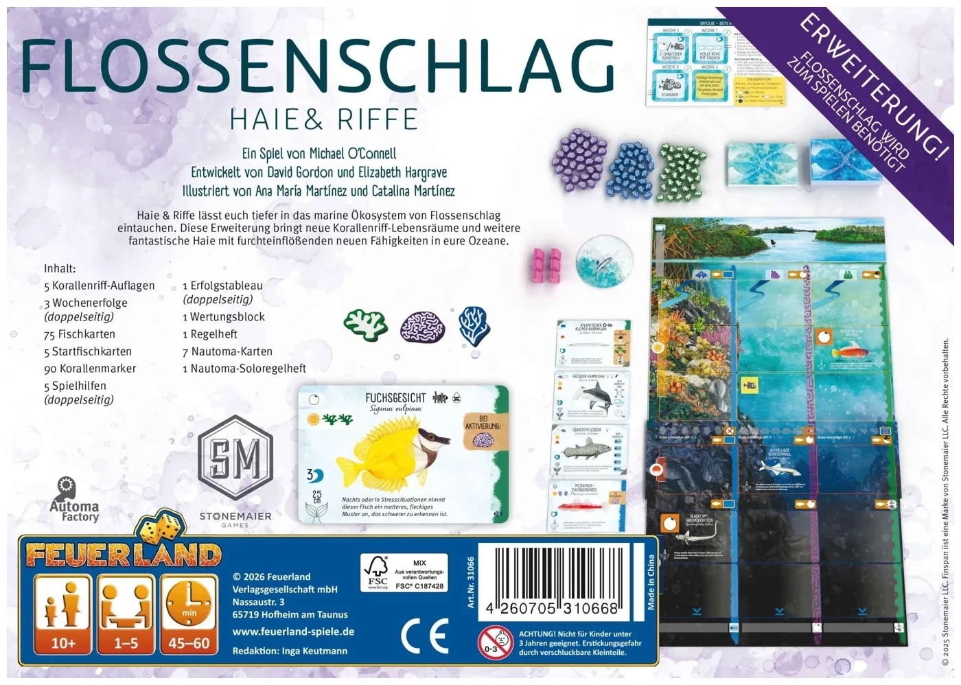 Flossenschlag - Haie & Riffe - Erweiterung - DE