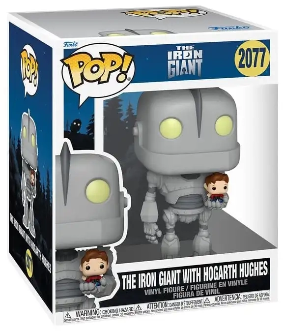 Der Gigant aus dem All - Funko POP! Animation Iron Giant with Hogarth Hughes - Super Sized - 15 cm