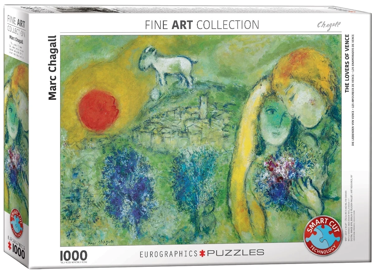 Die Liebenden von Vence - Marc Chagall