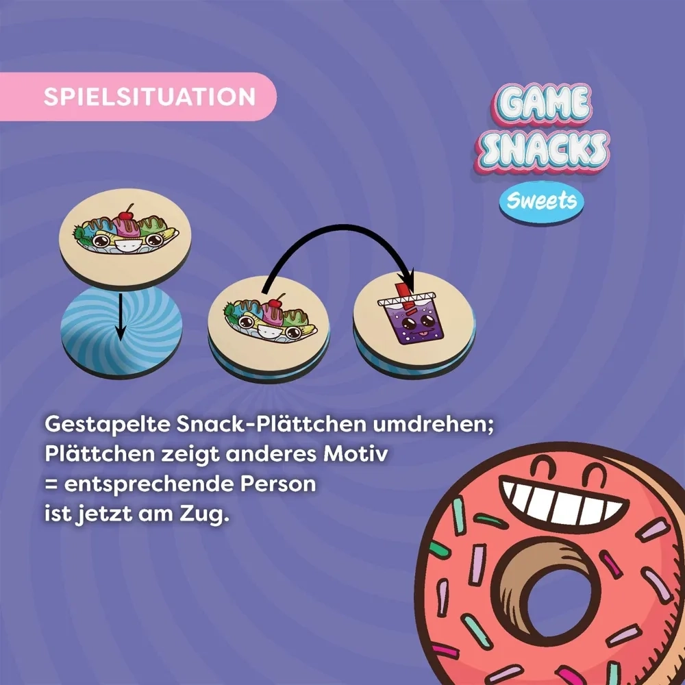Game Snacks: Sweets - DE/EN/FR/IT