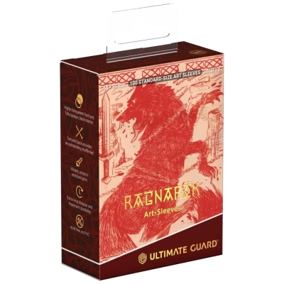 Ultimate Guard Art Sleeves Ragnarök - Fenrir - 66 x 91 mm - 100 Hüllen