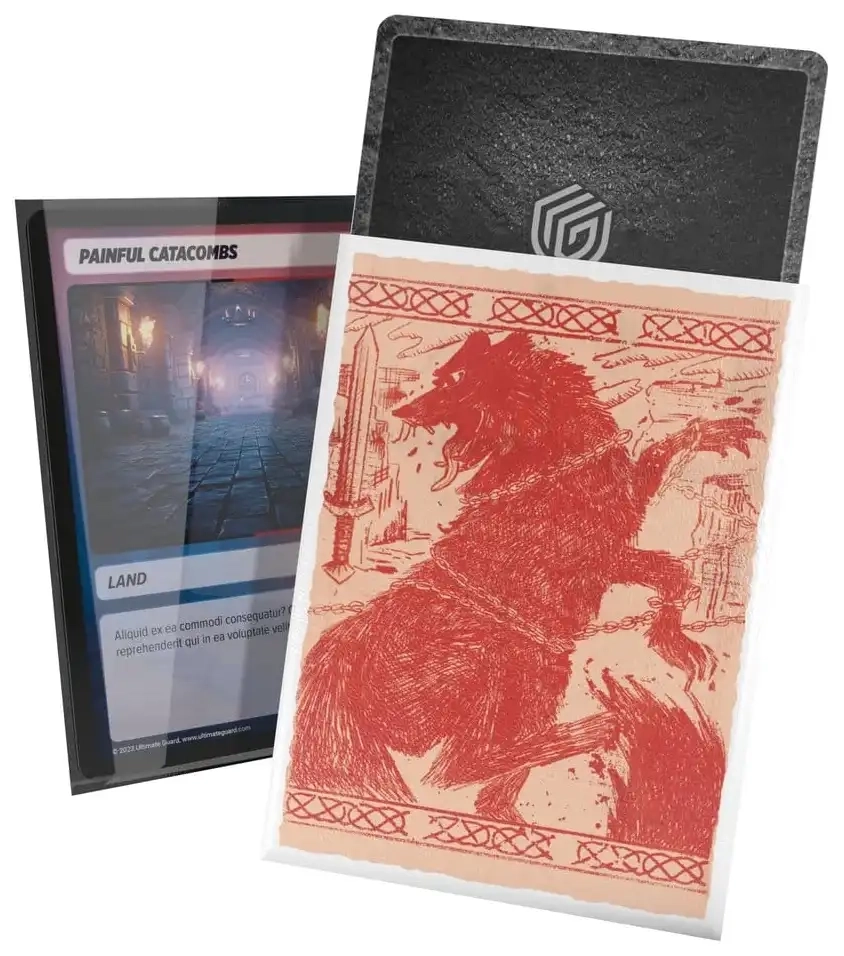 Ultimate Guard Art Sleeves Ragnarök - Fenrir - 66 x 91 mm - 100 Hüllen