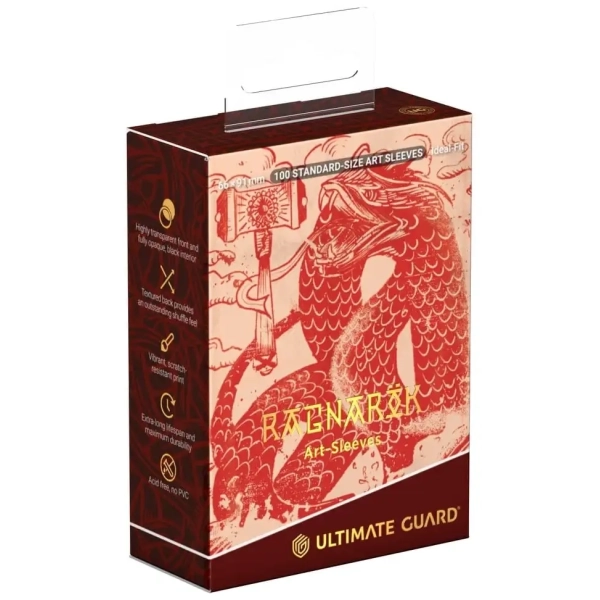 Ultimate Guard Art Sleeves Ragnarök - Jörmungandr - 66 x 91 mm - 100 Hüllen