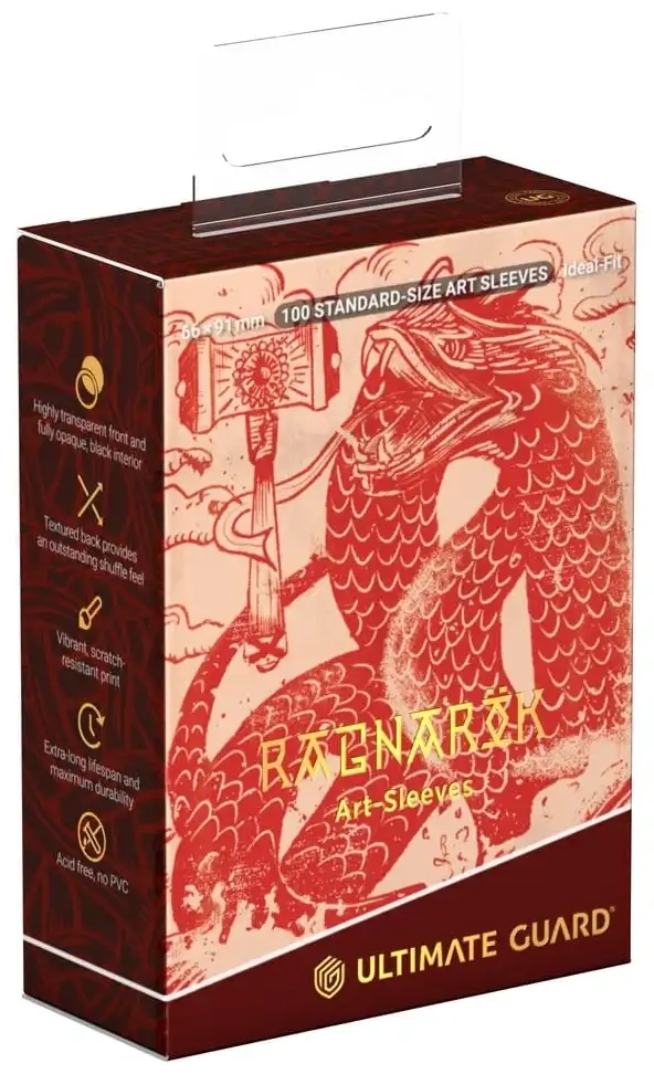 Ultimate Guard Art Sleeves Ragnarök - Jörmungandr - 66 x 91 mm - 100 Hüllen