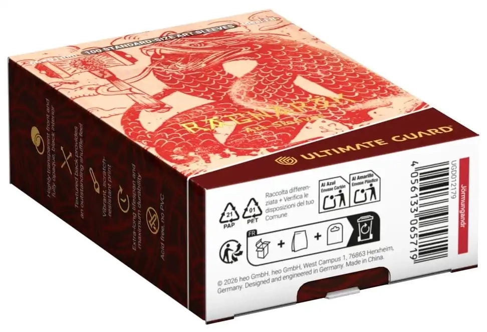 Ultimate Guard Art Sleeves Ragnarök - Jörmungandr - 66 x 91 mm - 100 Hüllen