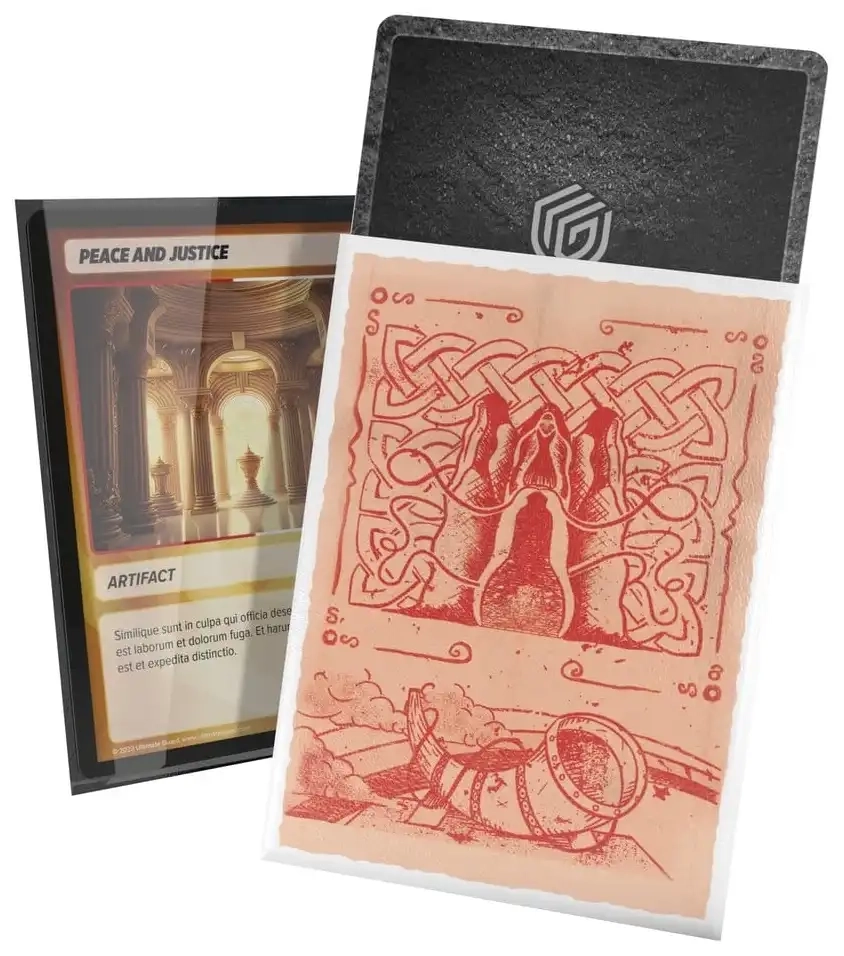 Ultimate Guard Art Sleeves Ragnarök - Gjallarhorn - 66 x 91 mm - 100 Hüllen
