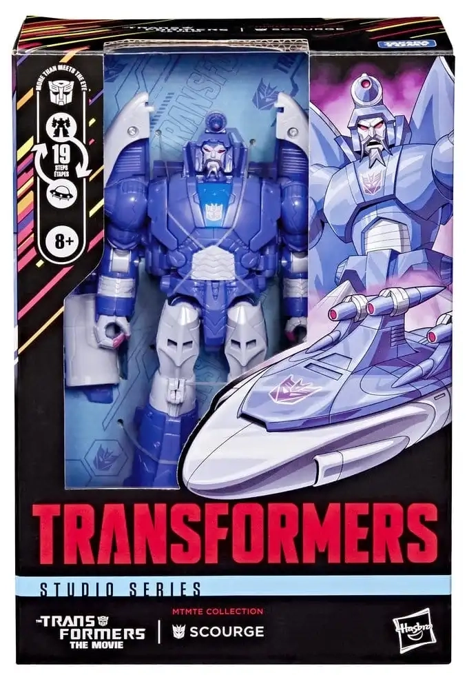 Transformers Studio Series: The Transformers: The Movie - Scourge - Voyager Class - MTMTE Collection - Actionfigur 16,5 cm