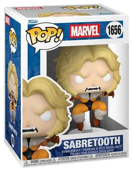 Funko POP! Marvel Weapon X Program: Sabertooth - 9 cm
