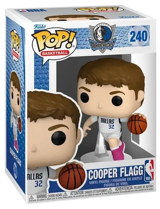 Funko POP! NBA - Cooper Flagg - Dallas Mavericks - 9 cm