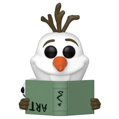 Funko POP! Disney: Die Eiskönigin - Olaf mit Buch - Readers - 9 cm